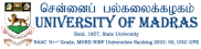 University of Madras logo